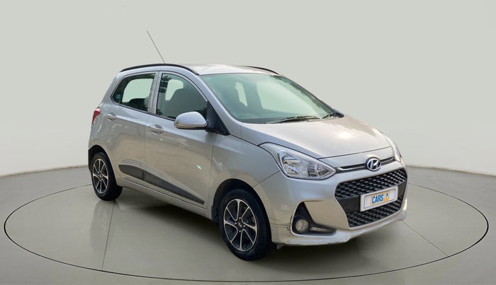 2017 Hyundai Grand i10 SPORTZ (O) AT 1.2 KAPPA VTVT, Petrol, Automatic, 21,072 km, Right Front Diagonal