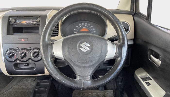 2018 Maruti Wagon R 1.0 LXI CNG, CNG, Manual, 82,729 km, Steering Wheel Close Up