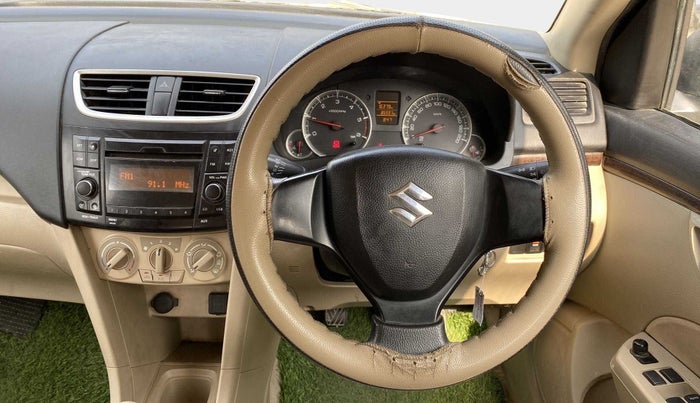 2017 Maruti Swift Dzire VDI ABS, Diesel, Manual, 85,632 km, Steering Wheel Close Up
