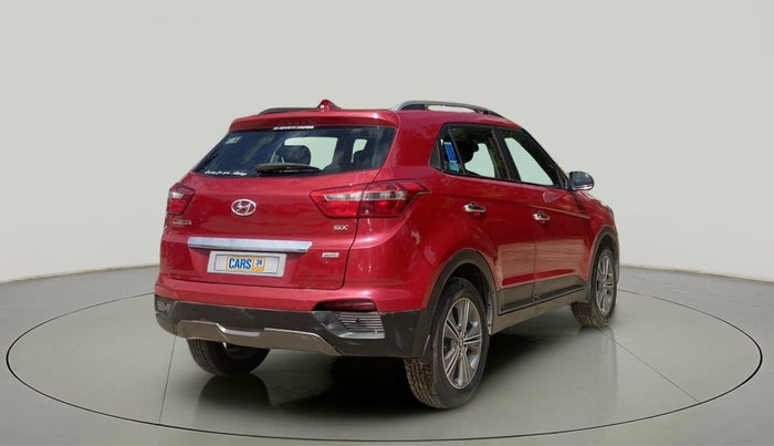 2016 Hyundai Creta SX PLUS AT 1.6 DIESEL, Diesel, Automatic, 52,778 km, Right Back Diagonal
