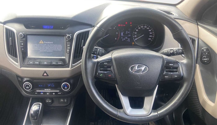 2016 Hyundai Creta SX PLUS AT 1.6 DIESEL, Diesel, Automatic, 52,778 km, Steering Wheel Close Up