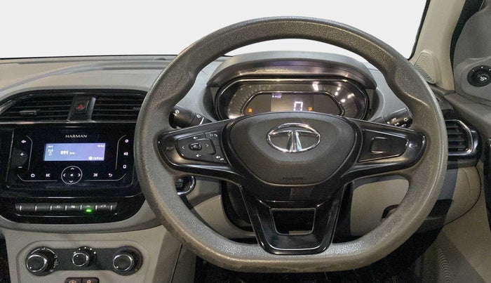 2022 Tata TIGOR XZ CNG, CNG, Manual, 44,564 km, Steering Wheel Close Up