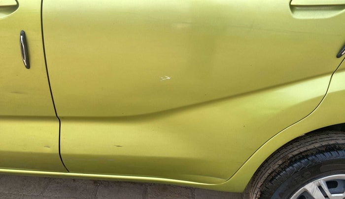2016 Datsun Redi Go T (O), Petrol, Manual, 28,130 km, Rear left door - Slightly dented