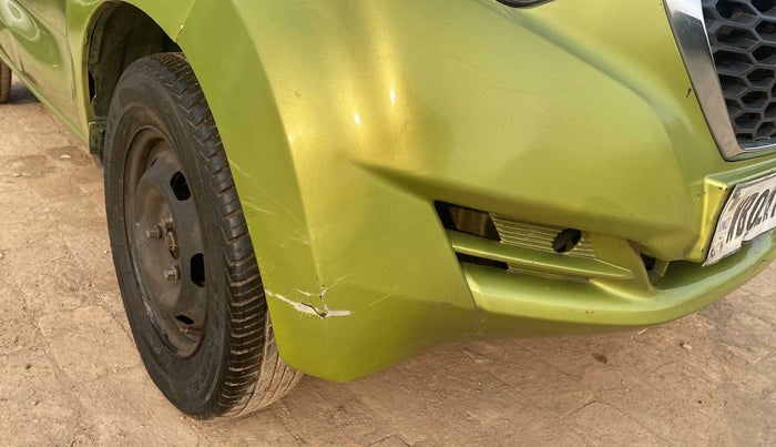 2016 Datsun Redi Go T (O), Petrol, Manual, 28,130 km, Front bumper - Repaired