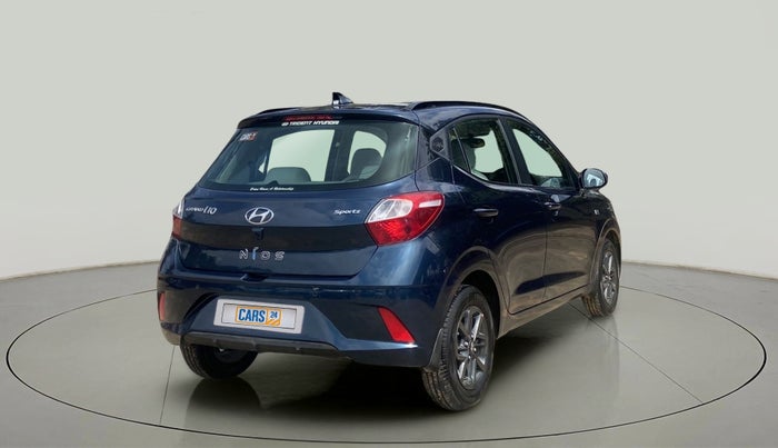 2019 Hyundai GRAND I10 NIOS SPORTZ AMT 1.2 KAPPA VTVT, Petrol, Automatic, 9,103 km, Right Back Diagonal