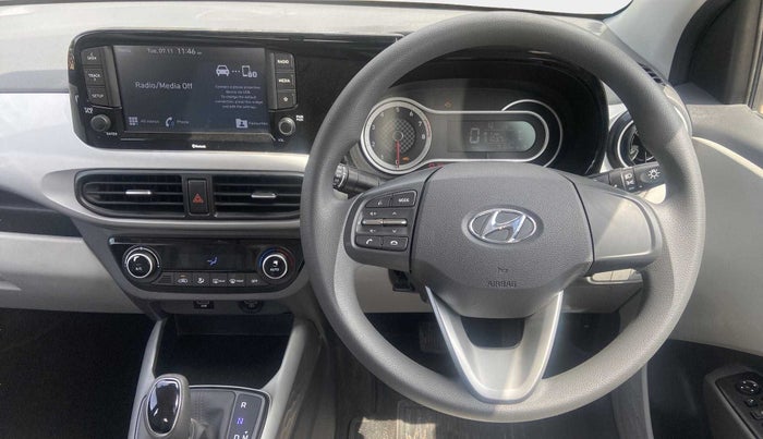 2019 Hyundai GRAND I10 NIOS SPORTZ AMT 1.2 KAPPA VTVT, Petrol, Automatic, 9,103 km, Steering Wheel Close Up