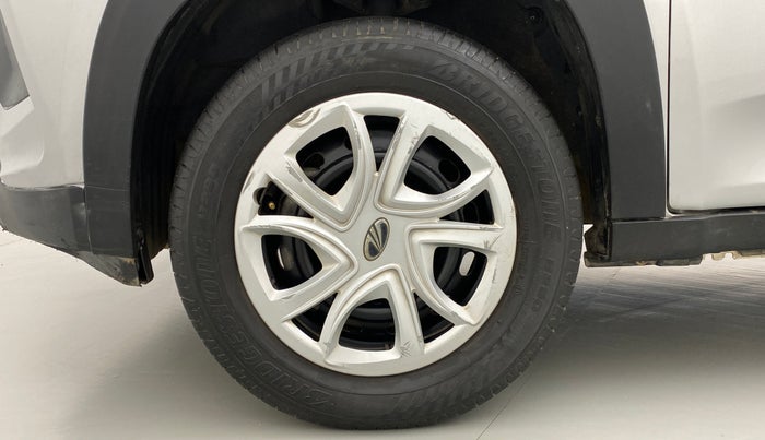 2019 Mahindra KUV 100 NXT K4+ 6S, Petrol, Manual, 12,384 km, Left Front Wheel