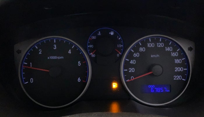 2010 Hyundai i20 SPORTZ (O) 1.2, Petrol, Manual, 67,856 km, Odometer Image