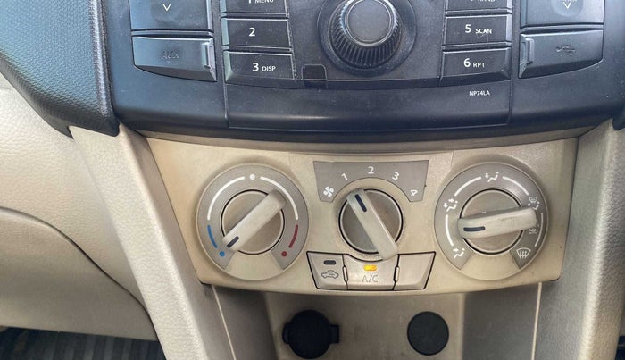 2014 Maruti Swift Dzire VXI, Petrol, Manual, 47,391 km, AC Unit - Directional switch has minor damage