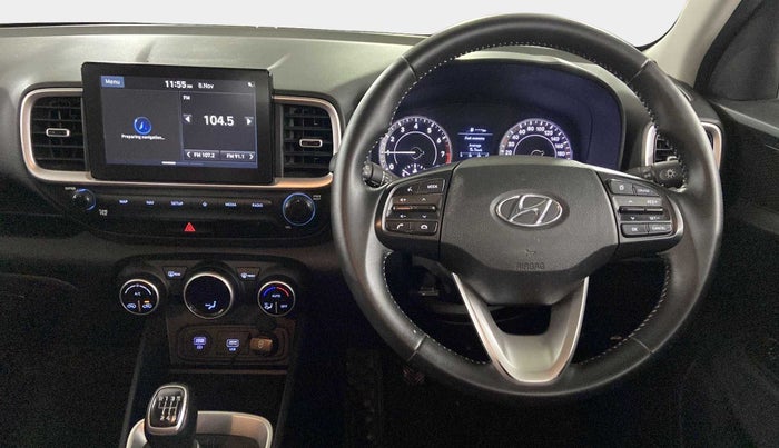 2019 Hyundai VENUE SX 1.0 (O) TURBO, Petrol, Manual, 38,051 km, Steering Wheel Close Up