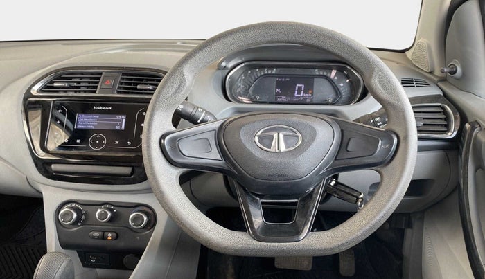 2021 Tata TIGOR XMA PETROL, Petrol, Automatic, 23,777 km, Steering Wheel Close Up