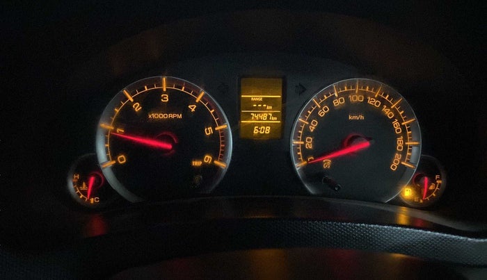 2015 Maruti Swift Dzire VDI ABS, Diesel, Manual, 74,487 km, Odometer Image