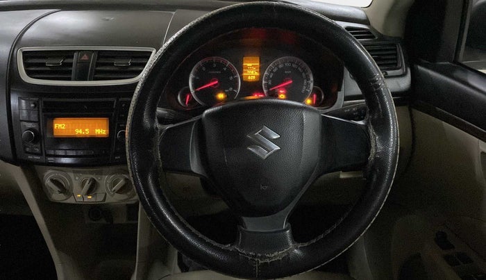 2015 Maruti Swift Dzire VDI ABS, Diesel, Manual, 74,487 km, Steering Wheel Close Up