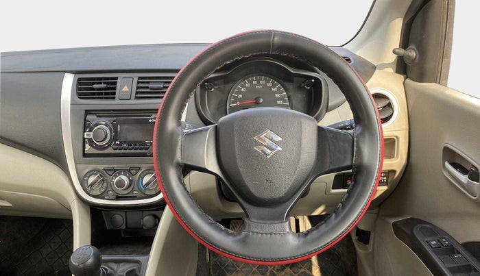 2017 Maruti Celerio VXI, Petrol, Manual, Steering Wheel Close Up