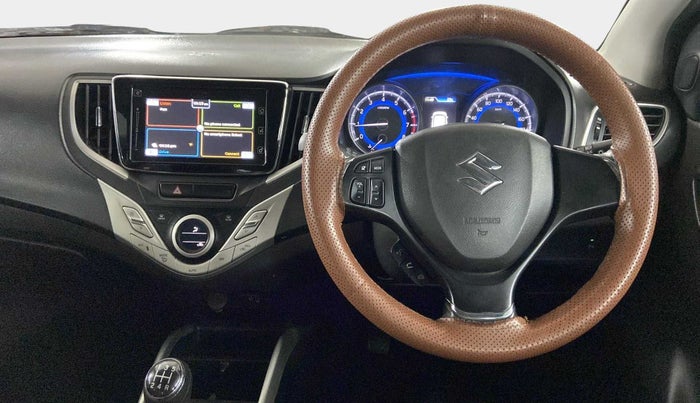 2016 Maruti Baleno ALPHA PETROL 1.2, Petrol, Manual, 62,194 km, Steering Wheel Close Up