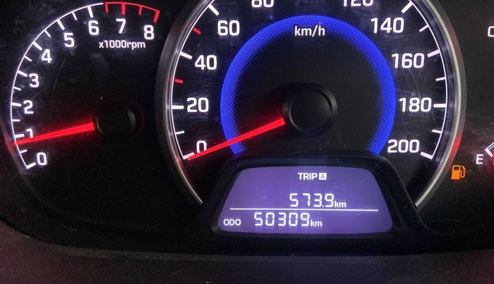 2016 Hyundai Grand i10 MAGNA 1.2 KAPPA VTVT, Petrol, Manual, 50,289 km, Odometer Image