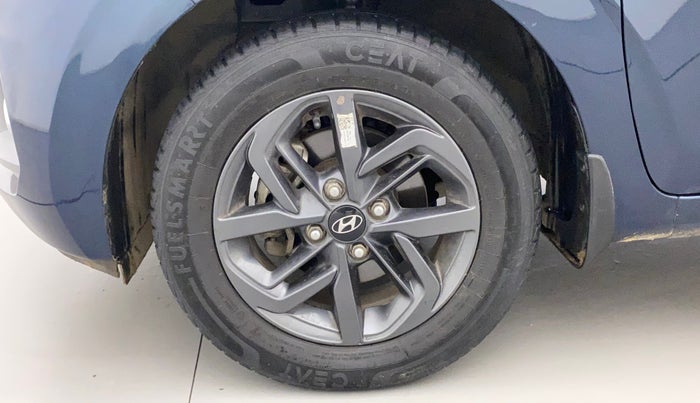 2021 Hyundai GRAND I10 NIOS SPORTZ AMT 1.2 KAPPA VTVT, Petrol, Automatic, 46,191 km, Left Front Wheel