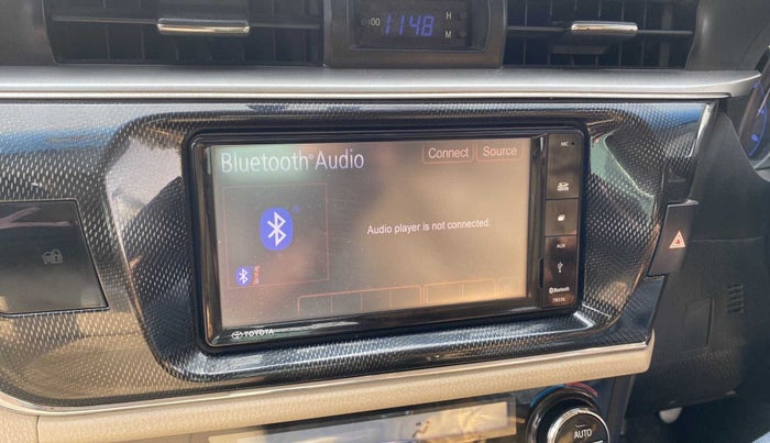 2016 Toyota Corolla Altis GL PETROL, Petrol, Manual, 77,761 km, Infotainment system - Touch screen not working