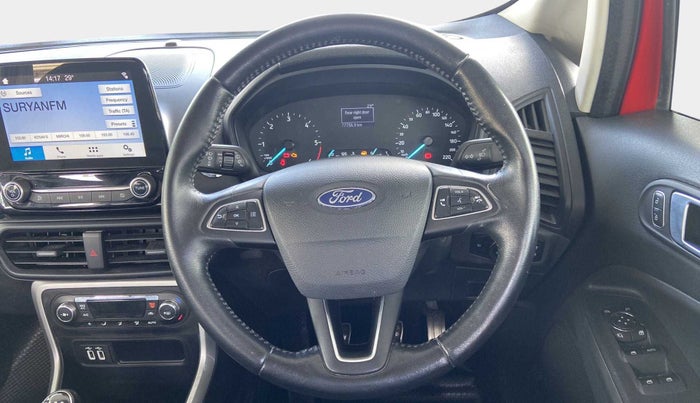 2018 Ford Ecosport TITANIUM 1.5L DIESEL, Diesel, Manual, 77,800 km, Steering Wheel Close Up