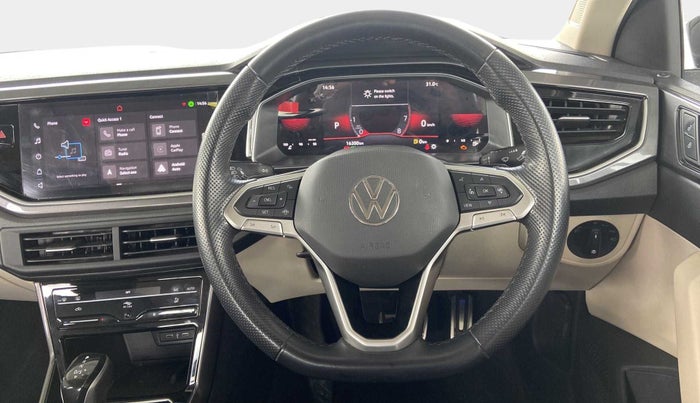2022 Volkswagen VIRTUS GT PLUS TSI 1.5 EVO DSG, Petrol, Automatic, 16,185 km, Steering Wheel Close Up