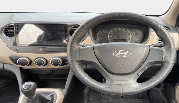 2015 Hyundai Grand i10 MAGNA 1.2 KAPPA VTVT, Petrol, Manual, 32,587 km, Steering Wheel Close Up