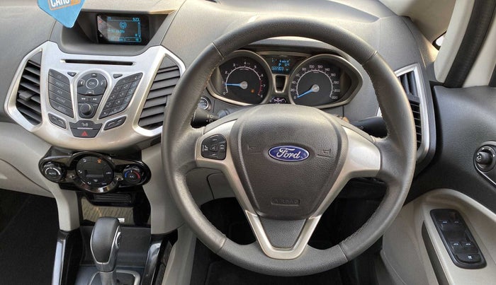 2016 Ford Ecosport TITANIUM 1.5L PETROL AT, Petrol, Automatic, 22,296 km, Steering Wheel Close Up