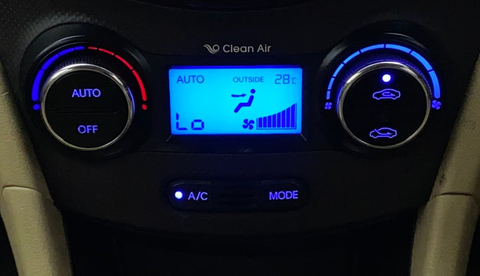2012 Hyundai Verna FLUIDIC 1.6 VTVT SX OPT, Petrol, Manual, 69,778 km, Automatic Climate Control