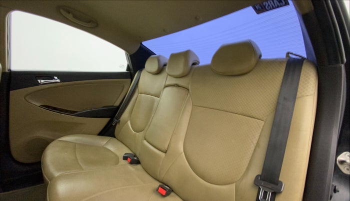 2012 Hyundai Verna FLUIDIC 1.6 VTVT SX OPT, Petrol, Manual, 69,778 km, Right Side Rear Door Cabin