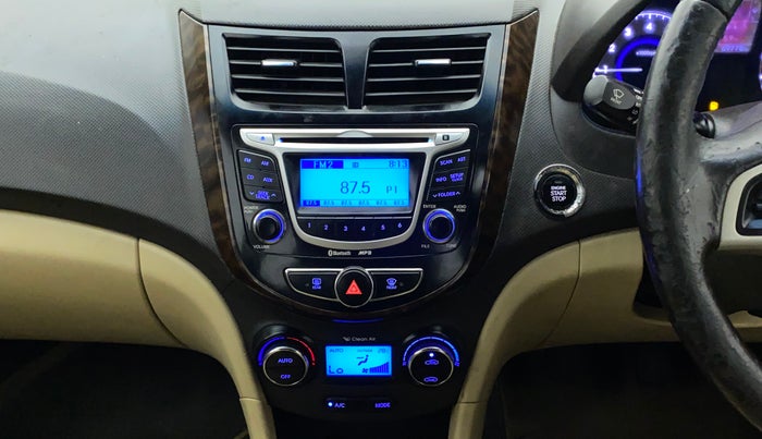 2012 Hyundai Verna FLUIDIC 1.6 VTVT SX OPT, Petrol, Manual, 69,778 km, Air Conditioner