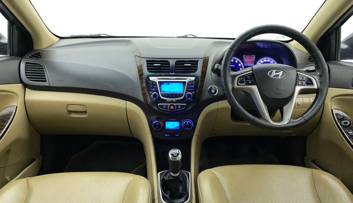 2012 Hyundai Verna FLUIDIC 1.6 VTVT SX OPT, Petrol, Manual, 69,778 km, Dashboard