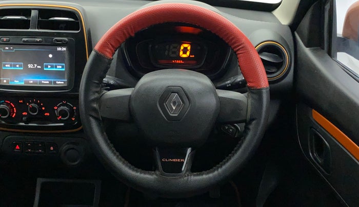 2018 Renault Kwid CLIMBER 1.0, Petrol, Manual, 47,505 km, Steering Wheel Close Up