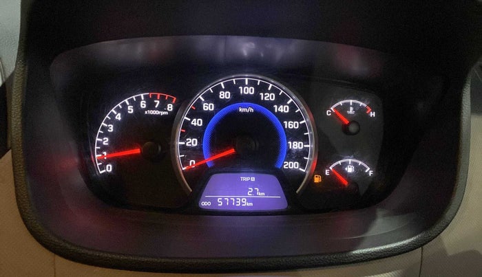 2015 Hyundai Grand i10 MAGNA 1.2 KAPPA VTVT, Petrol, Manual, 57,738 km, Odometer Image