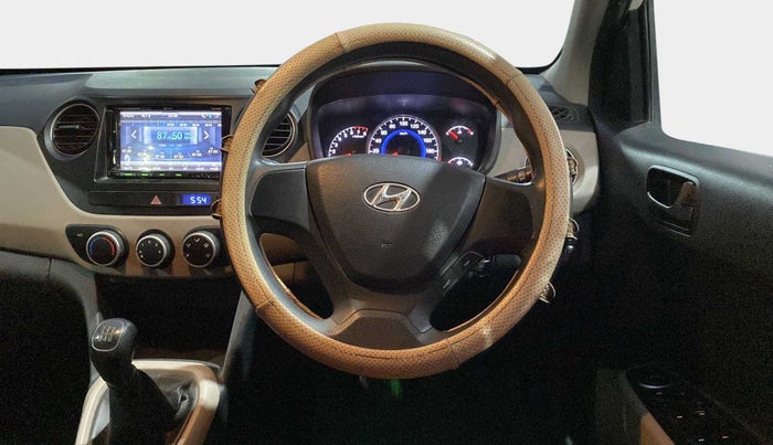 2015 Hyundai Grand i10 MAGNA 1.2 KAPPA VTVT, Petrol, Manual, 57,738 km, Steering Wheel Close Up