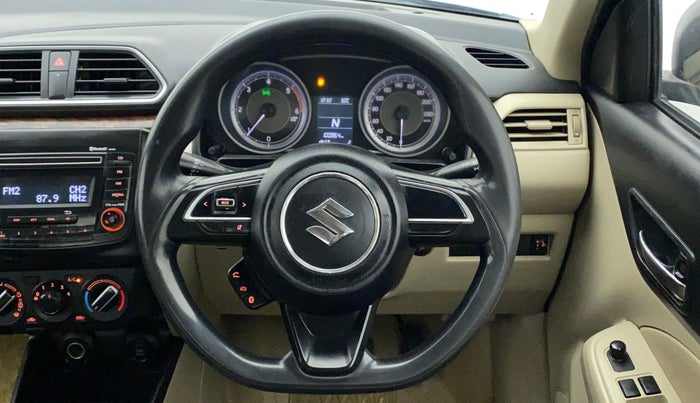 2017 Maruti Dzire VDI AMT, Diesel, Automatic, 1,00,864 km, Steering Wheel Close Up
