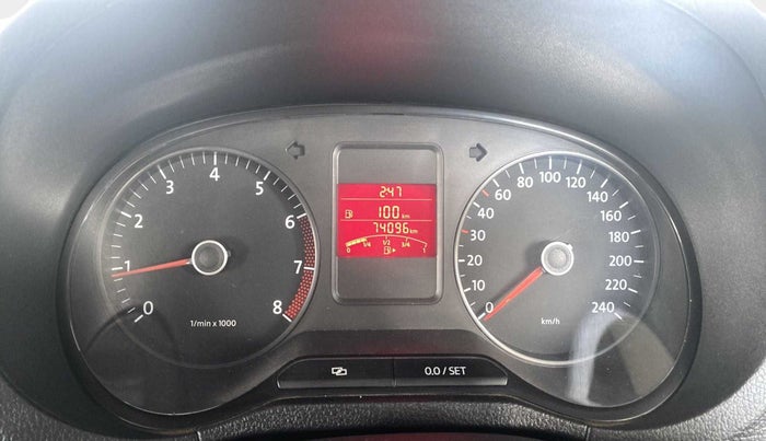 2012 Volkswagen Polo COMFORTLINE 1.2L PETROL, Petrol, Manual, 74,075 km, Odometer Image