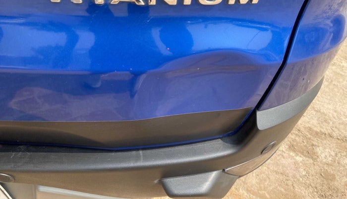 2018 Ford Ecosport TITANIUM 1.5L SIGNATURE EDITION (SUNROOF) PETROL, Petrol, Manual, 33,701 km, Dicky (Boot door) - Slightly dented