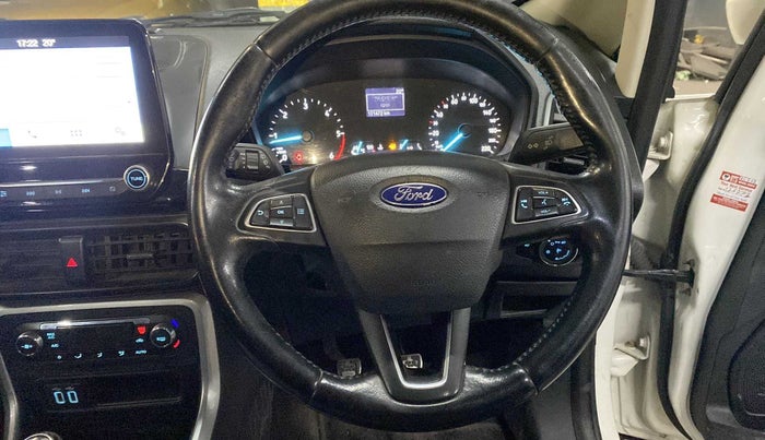 2018 Ford Ecosport TITANIUM 1.5L DIESEL, Diesel, Manual, 1,31,449 km, Steering wheel - Phone control not functional