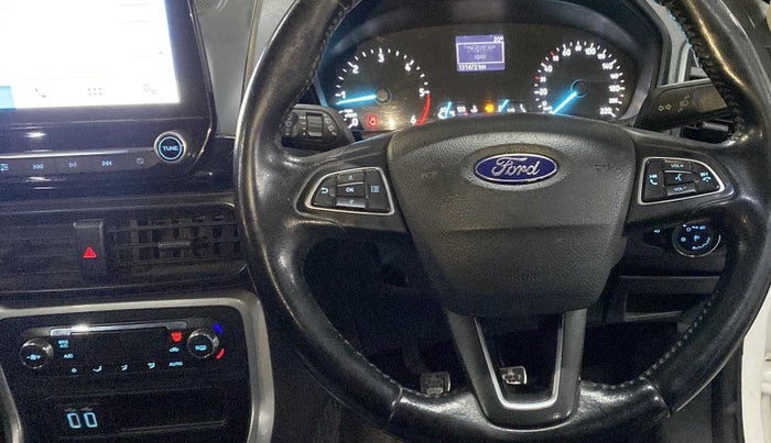 2018 Ford Ecosport TITANIUM 1.5L DIESEL, Diesel, Manual, 1,31,449 km, Steering wheel - Sound system control not functional