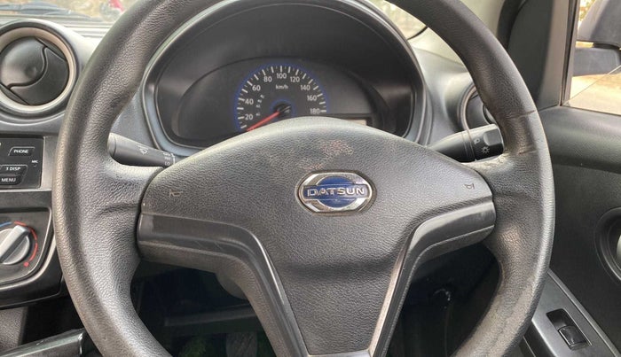 2018 Datsun Go Plus T, Petrol, Manual, 60,152 km, Steering wheel - Horn not functional