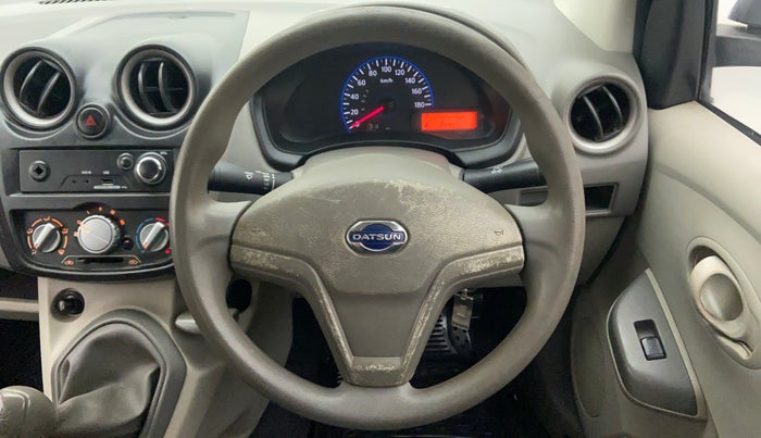 2014 Datsun Go T, Petrol, Manual, 29,397 km, Steering Wheel Close Up