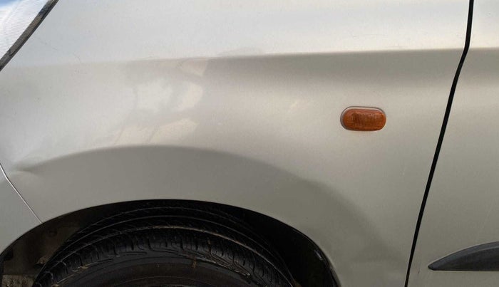 2017 Maruti Alto K10 VXI, Petrol, Manual, 50,878 km, Left fender - Slightly dented