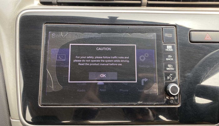 2017 Honda City 1.5L I-VTEC V MT, Petrol, Manual, 48,273 km, Infotainment system - Touch screen not working