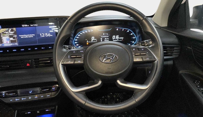 2022 Hyundai NEW I20 ASTA (O) 1.2 MT, Petrol, Manual, 13,553 km, Steering Wheel Close Up