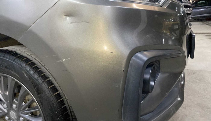 2020 Maruti Ertiga ZXI SHVS, Petrol, Manual, 36,917 km, Front bumper - Minor scratches