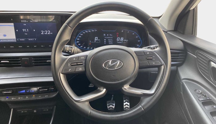 2021 Hyundai NEW I20 Asta 1.0 GDI Turbo IMT, Petrol, Manual, 22,219 km, Steering Wheel Close Up