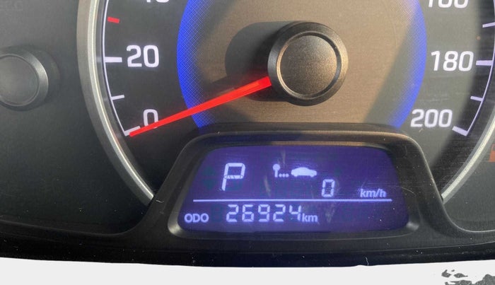 2016 Hyundai Grand i10 ASTA (O) AT 1.2 KAPPA VTVT, Petrol, Automatic, 26,892 km, Odometer Image