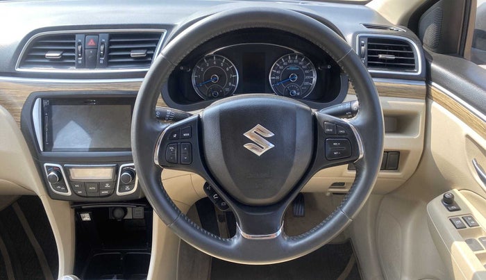 2018 Maruti Ciaz ALPHA 1.5 SHVS PETROL, Petrol, Manual, 15,793 km, Steering Wheel Close Up