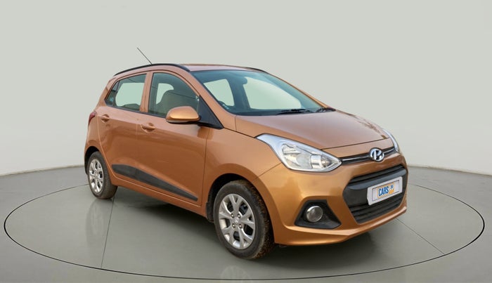 2016 Hyundai Grand i10 SPORTZ 1.2 KAPPA VTVT, Petrol, Manual, 26,870 km, Right Front Diagonal
