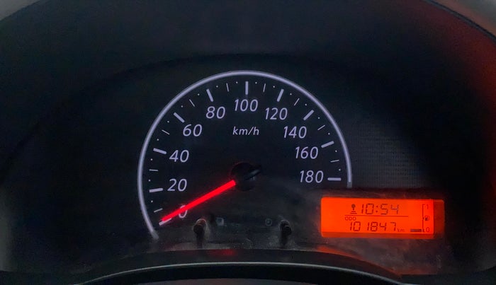 2015 Nissan Micra Active XL, Petrol, Manual, 1,02,040 km, Odometer Image