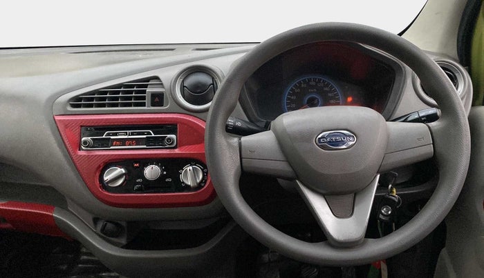 2016 Datsun Go T, Petrol, Manual, 74,224 km, Steering Wheel Close Up